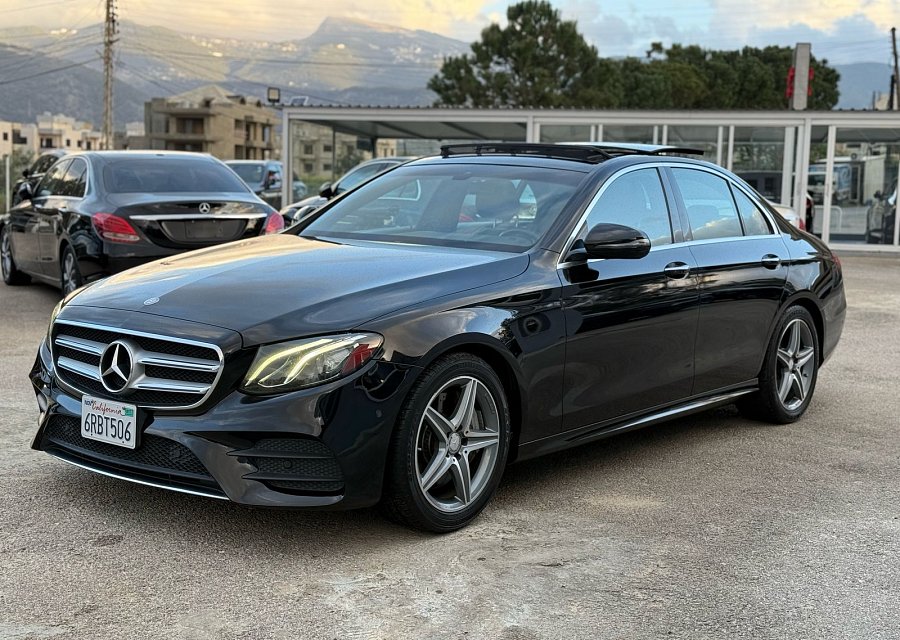 MERCEDES-BENZ E300 AMG 2017 PREMIUM 1 PACKAGE